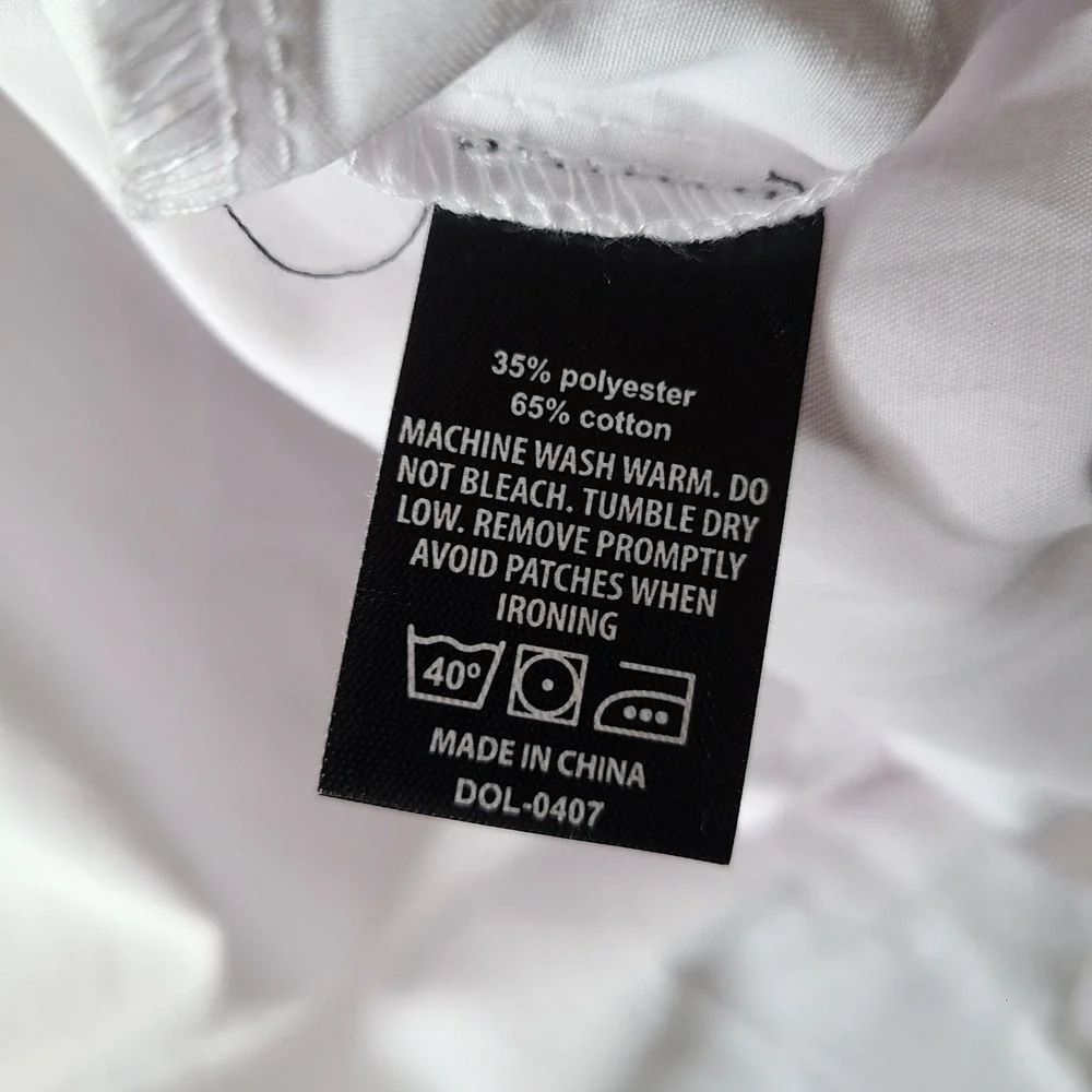 Space‎ Gear Shirt Boys Large White Button Down Rocket Scientist NASA Cotton